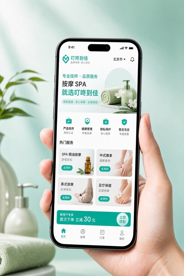 叮咚到佳用户端 App